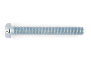 Cabeza cilíndrica con ranura acero 4.8