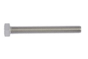 Cabeza hexagonal con rosca completa acero inoxidable A2 50, A2 70 sin recb
