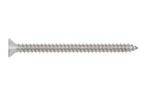 Tornillo rosca chapa, cabeza avellanada DIN 7982 A2 ac. inox. cbza. av. H forma C