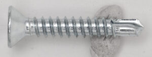 Tornillo autoperforante, cab. avellanada acero zincado, cabeza avellanada pias, H