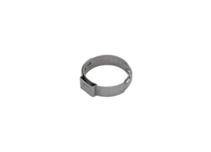 Abrazadera de una oreja, acero inoxidable