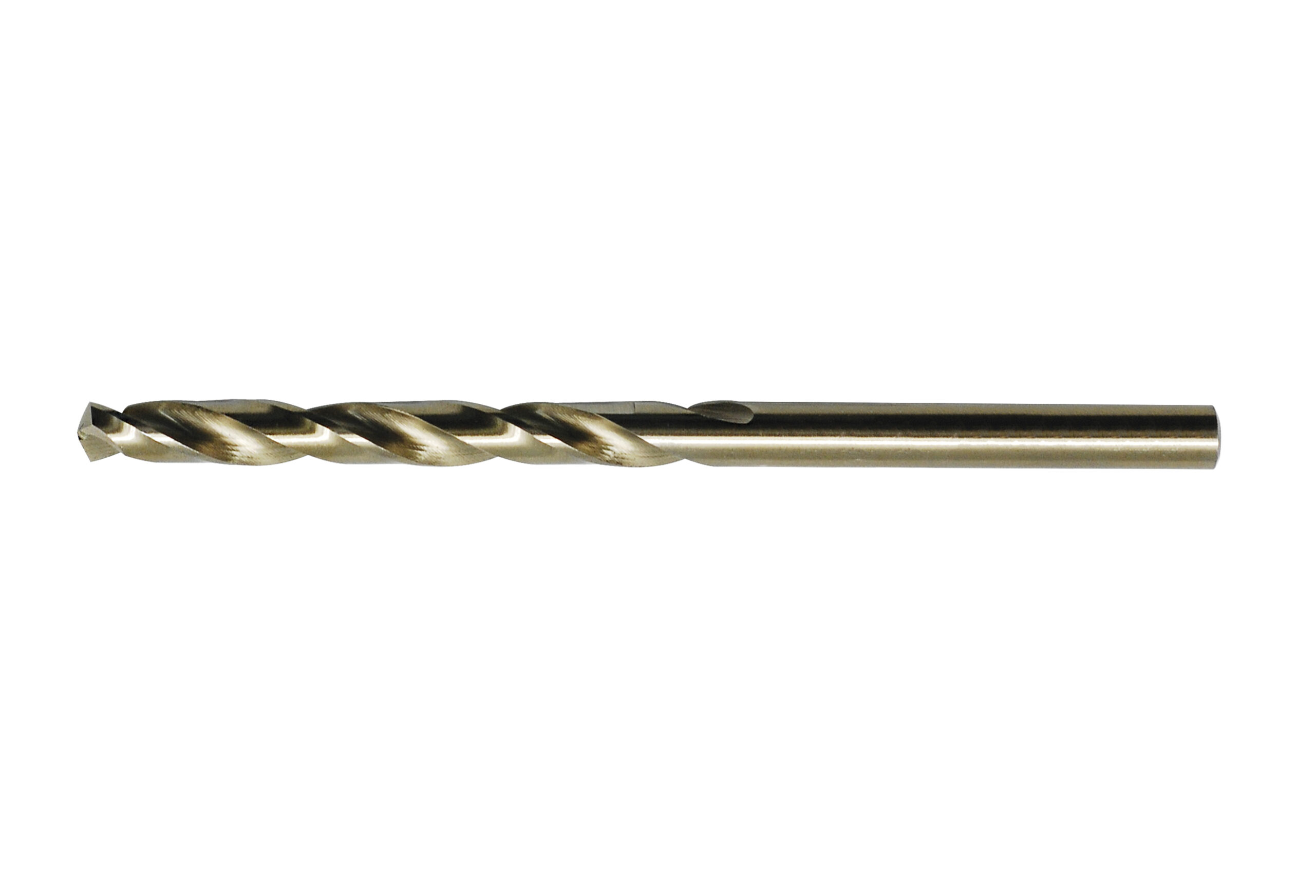 Broca helic. HSCo DIN 338 tipo RN bronce REDSTRIPE