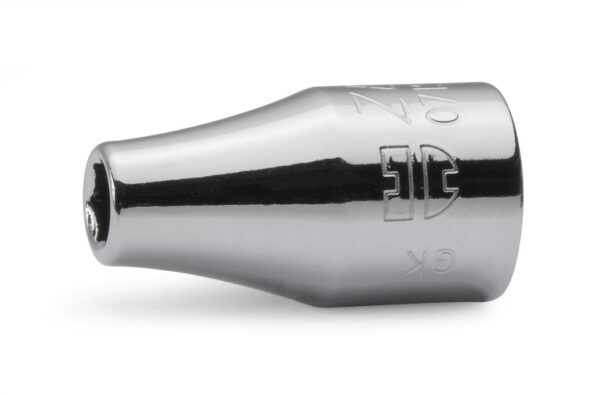 Llave de vaso de 1/4 pulg. hexagonal métrica corta