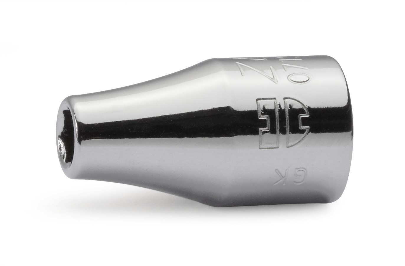 Llave de vaso de 1/4 pulg. hexagonal métrica corta