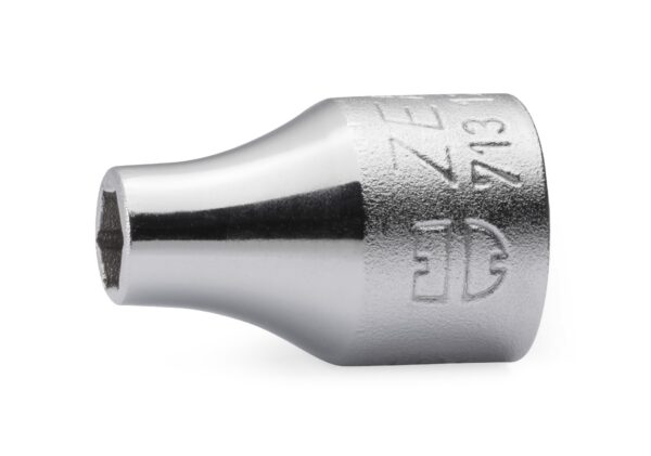 Llave de vaso de 3/8 pulg hexagonal métrica corta