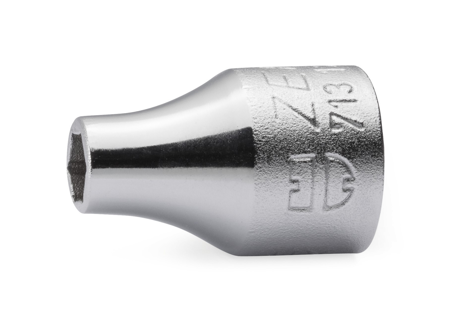 Llave de vaso de 3/8 pulg hexagonal métrica corta