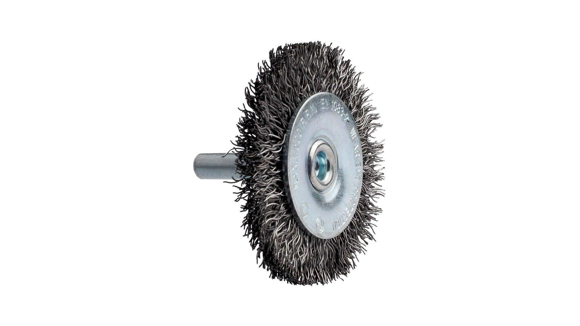 Cepillo circular p. acero carbono alambre ondulado
