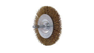 Cepillo circular p. acero inox. alambre ondulado