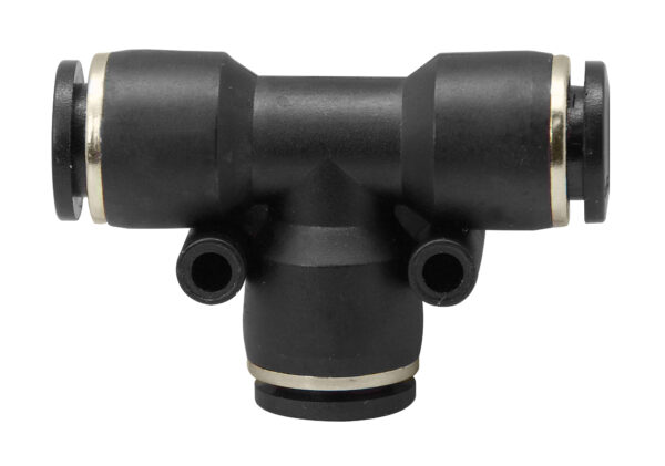 Conector eléctrico de plástico CN en T, pulg