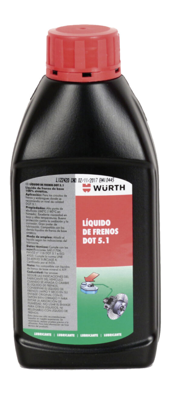 0892009051 Líquido de frenos DOT 5, 1
