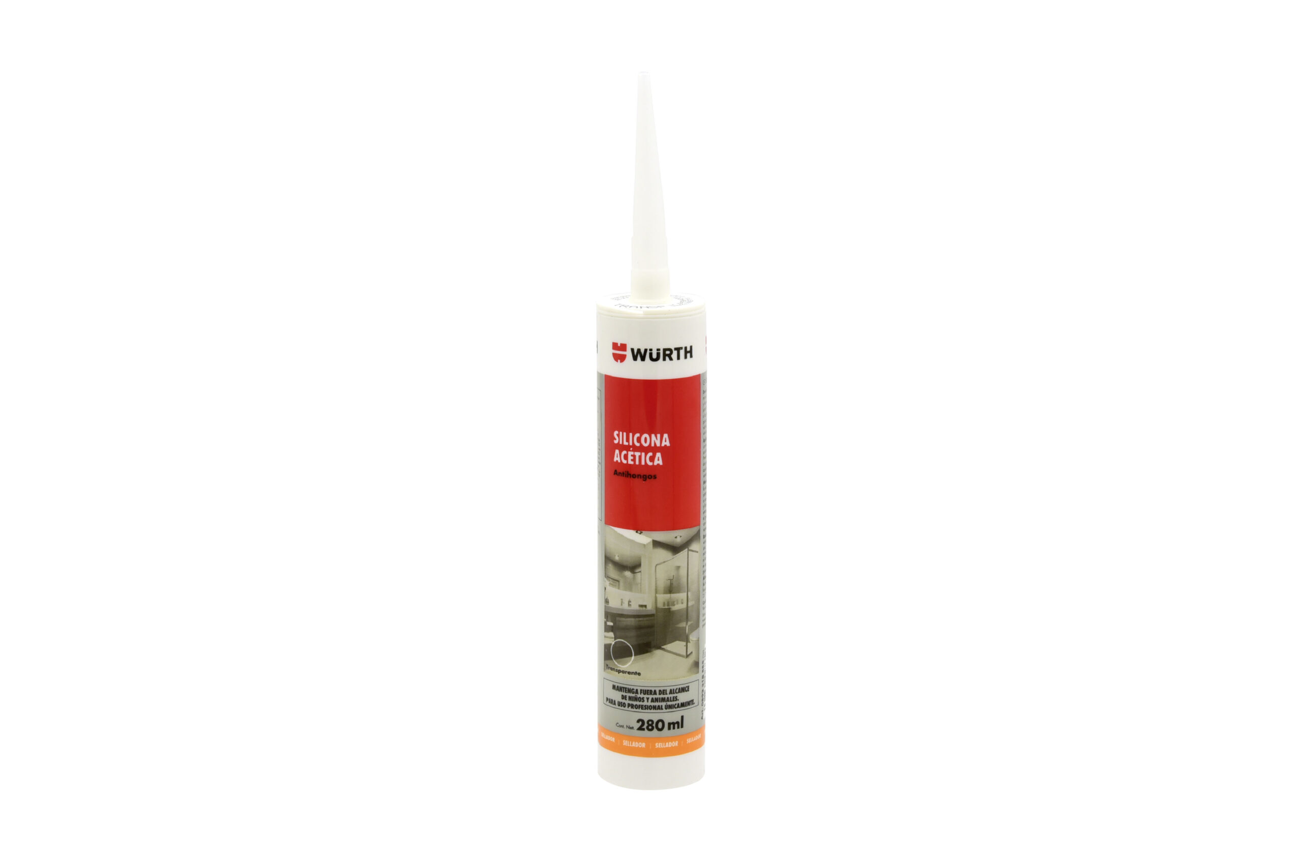 Silicona acética para sanitarios