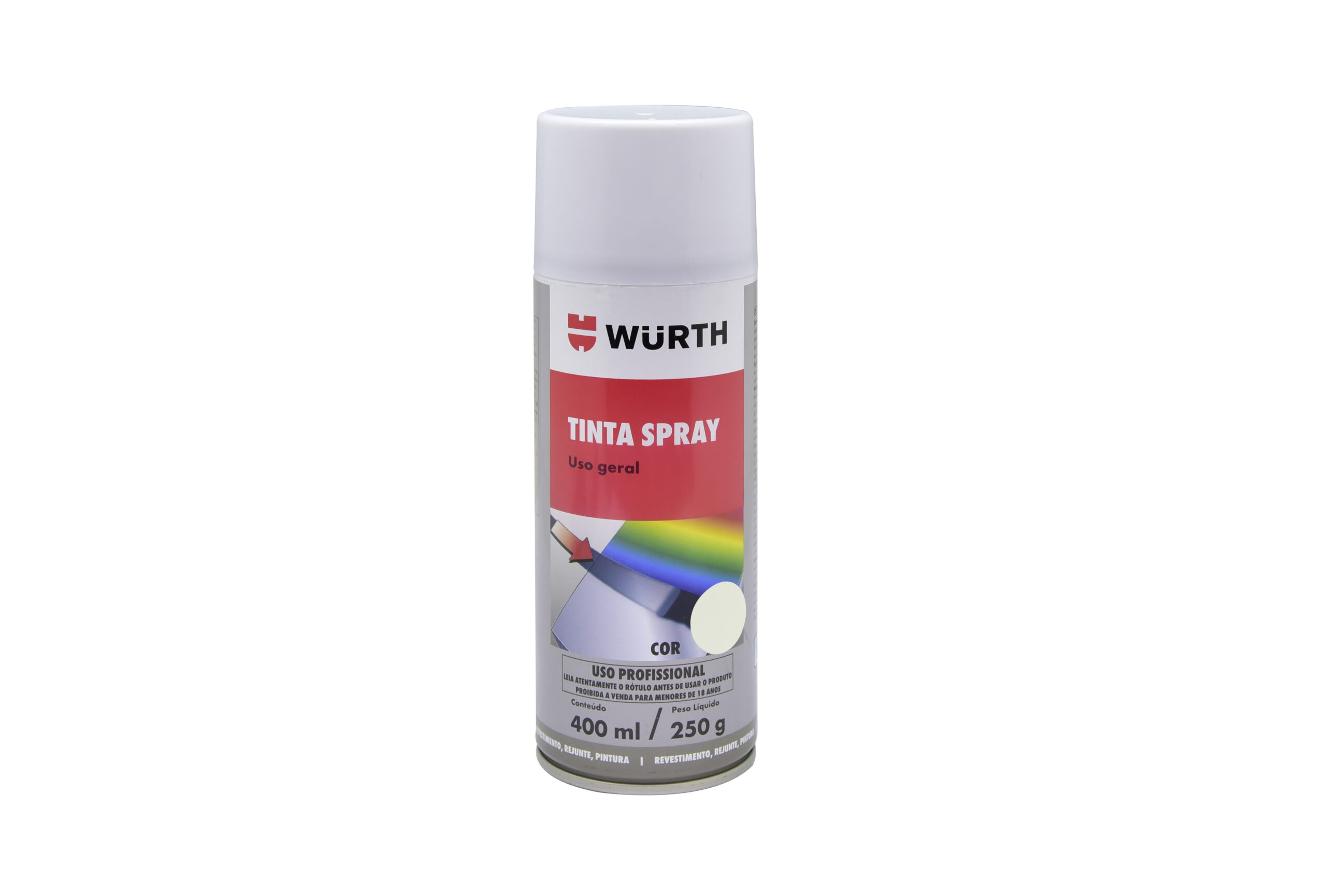 Pintura acrílica en spray, color de base elegible