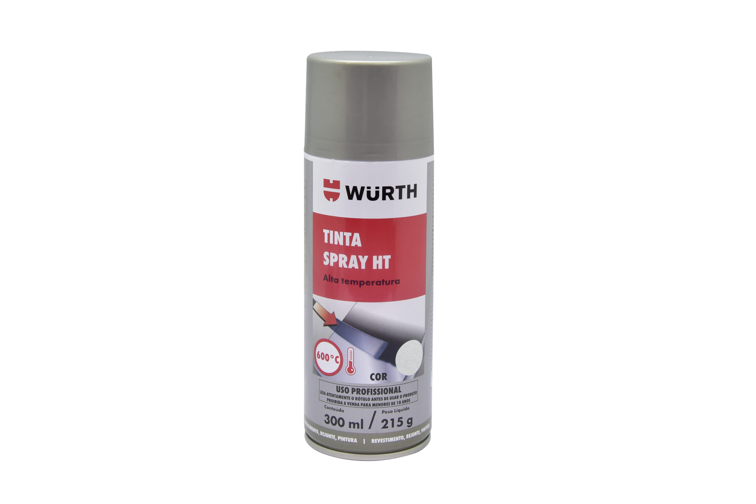 Pintura spray, color previa solicit., alta temp