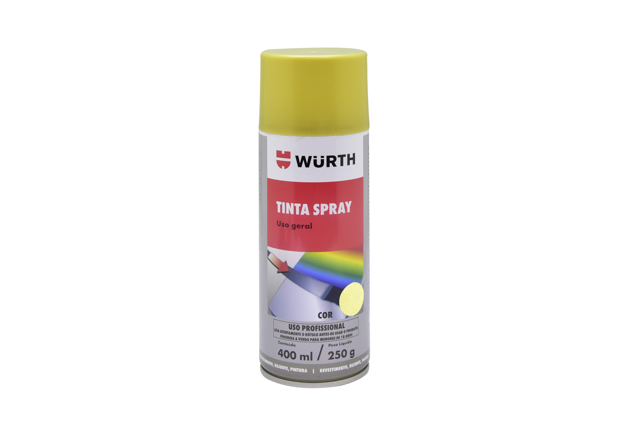 Pintura acrílica en spray, color de base elegible