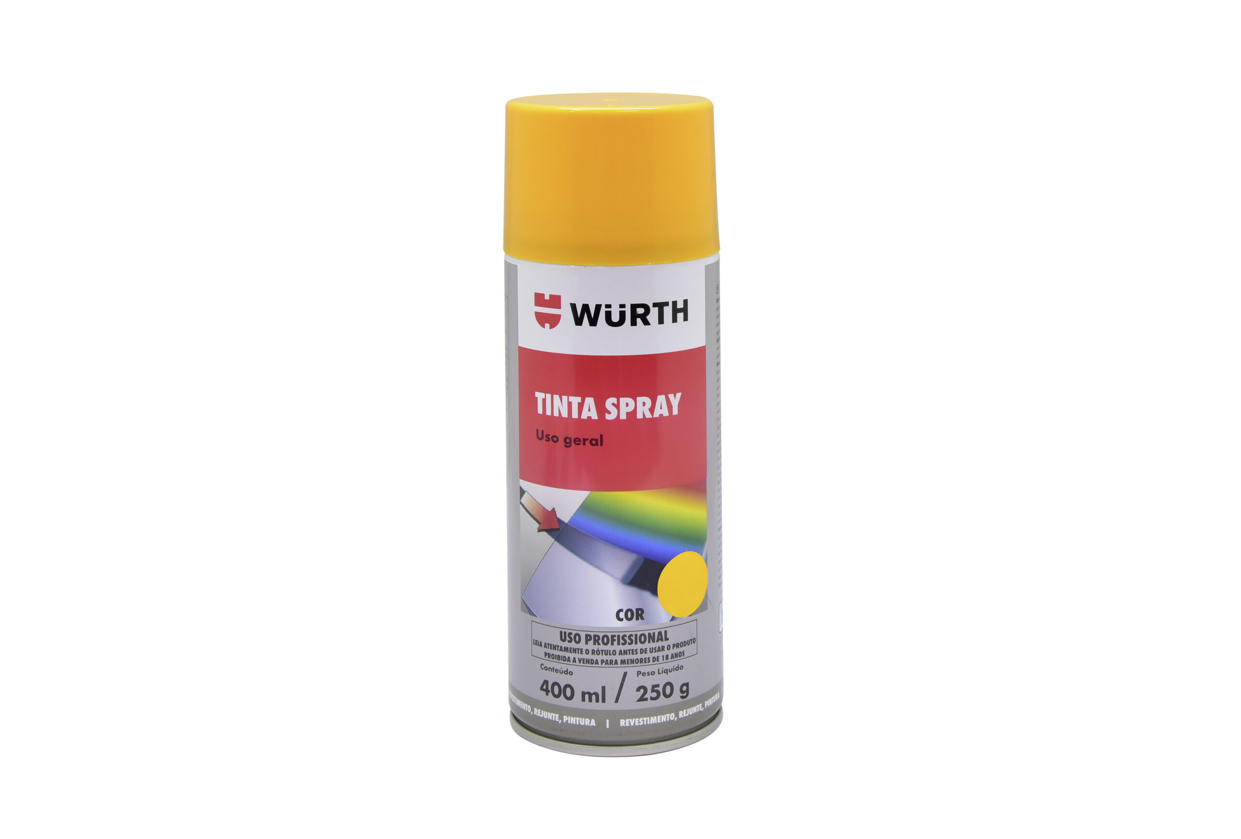 Pintura acrílica en spray, color de base elegible