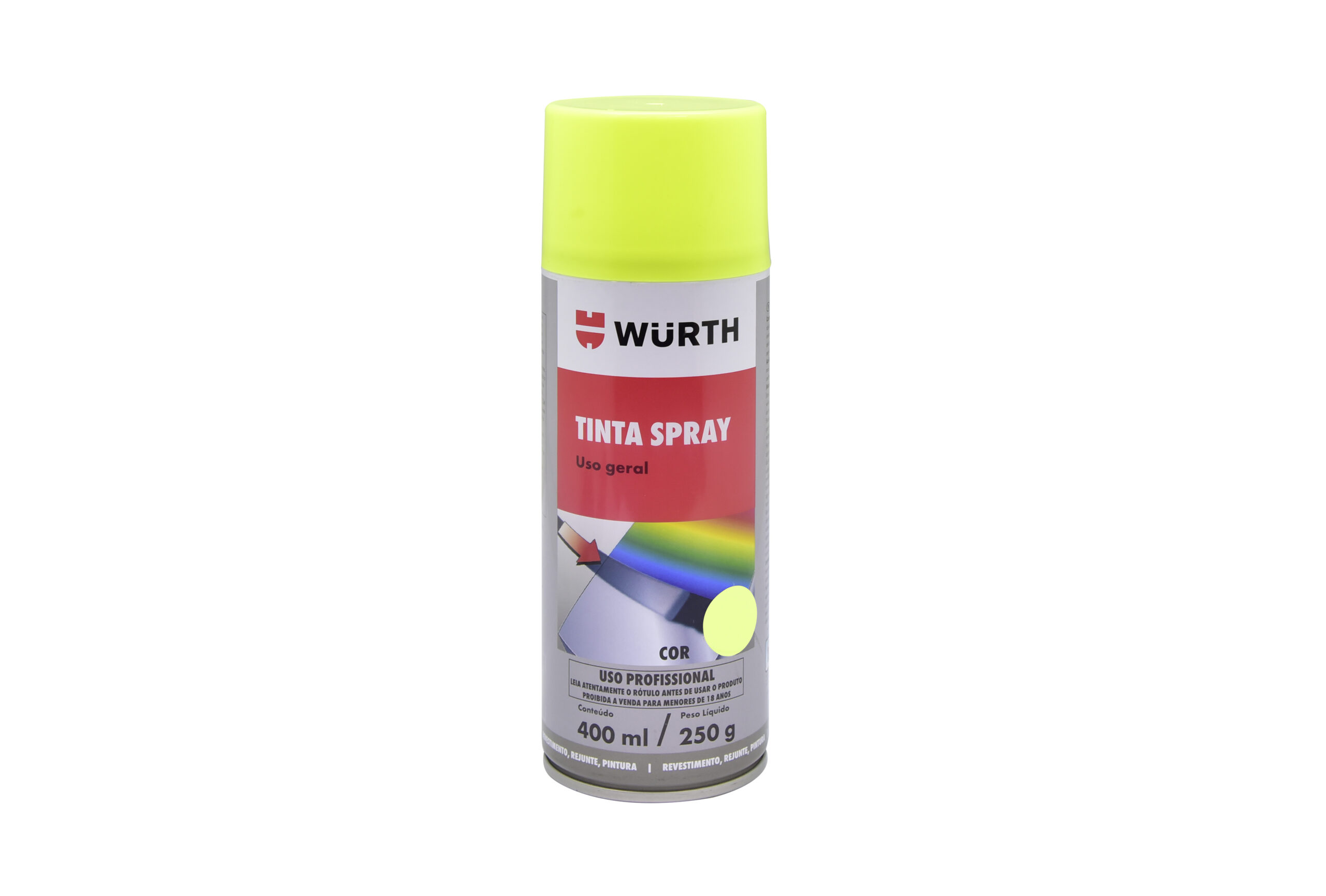 Pintura acrílica en spray, color de base elegible