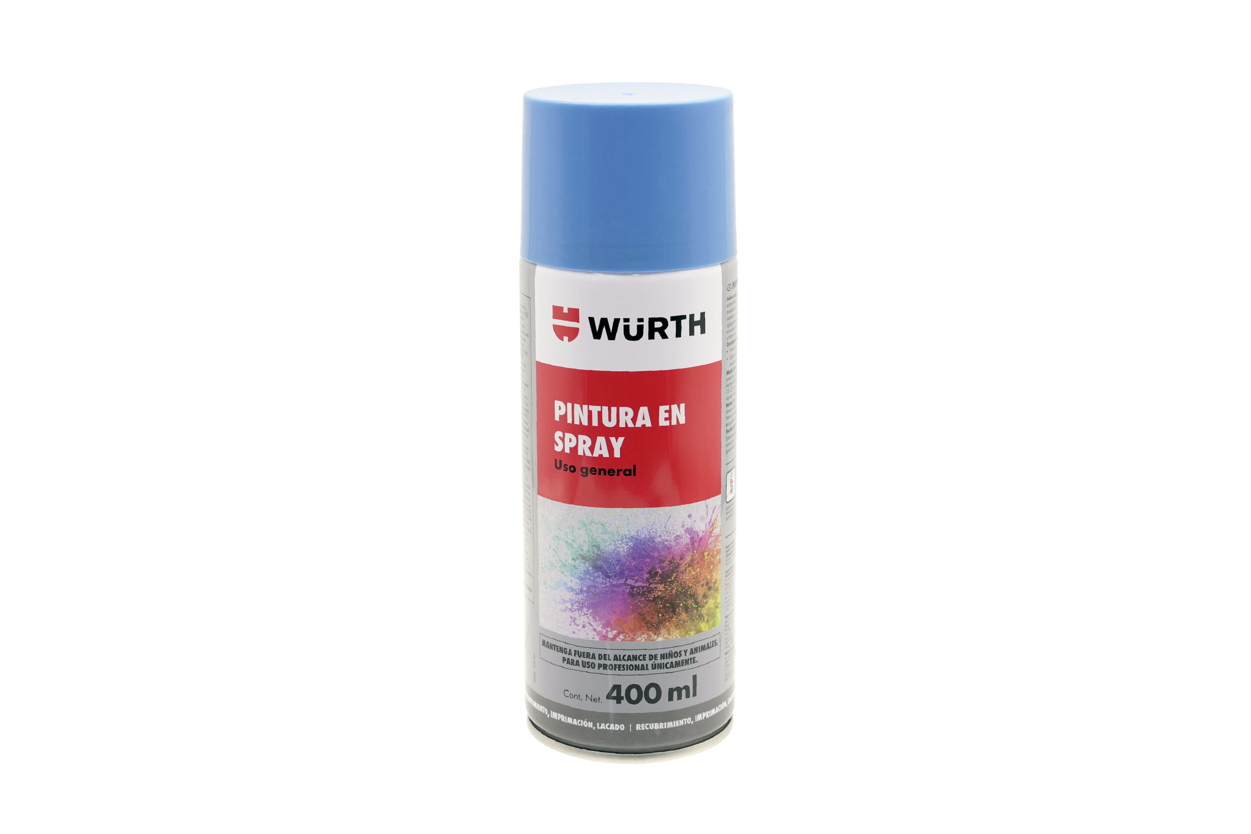 Pintura acrílica en spray, color de base elegible