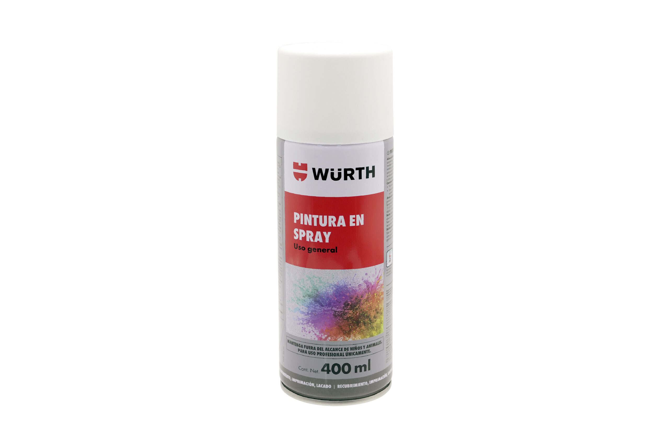 Pintura acrílica en spray, color de base elegible