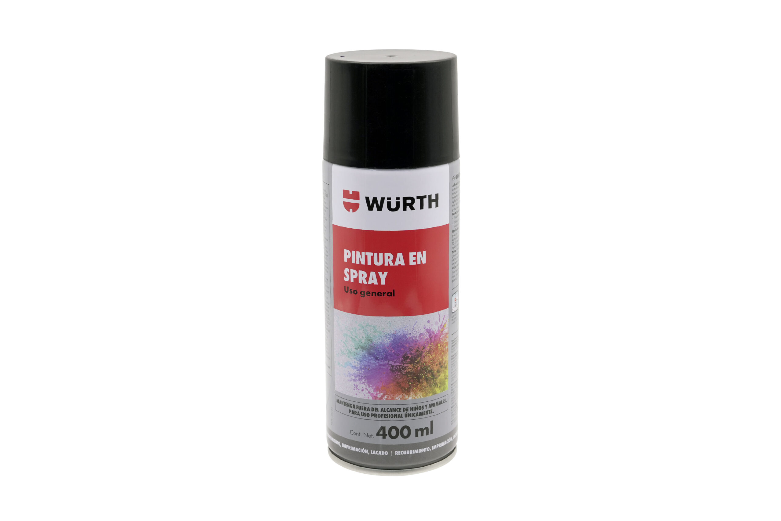 Pintura acrílica en spray, color de base elegible