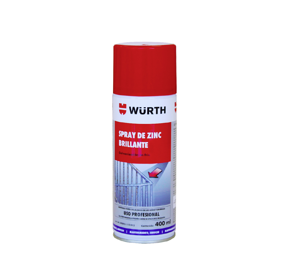 Spray de zinc brllante