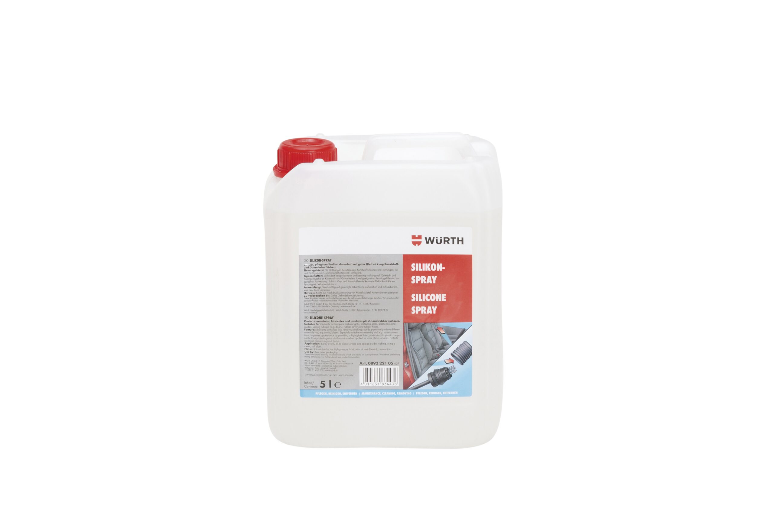 Spray de silicona, universal