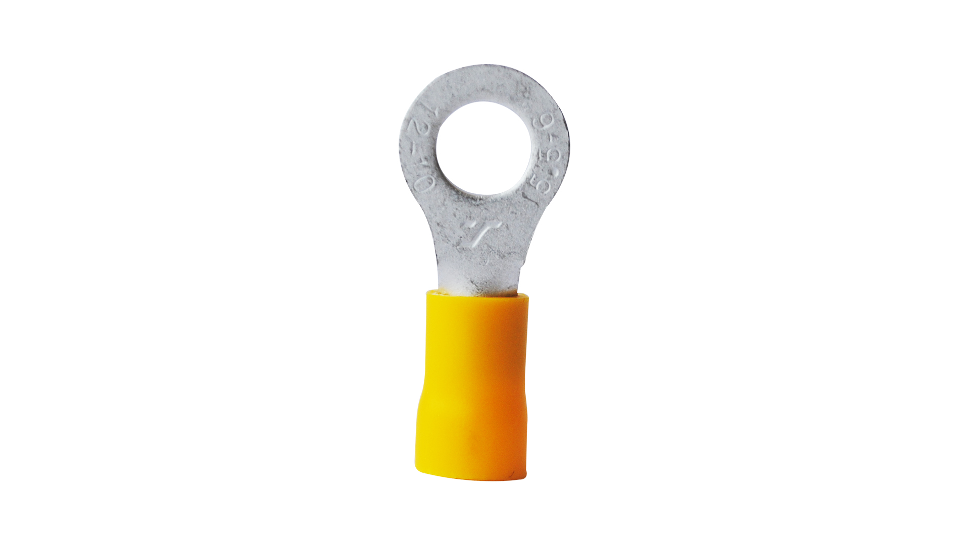 Terminal crimp. p. cable aislado, forma anillo