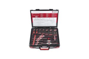 Set de terrajas roscadas HSS 44 piezas Sysko