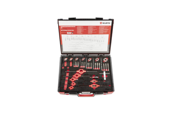 Set de terrajas roscadas HSS 44 piezas Sysko