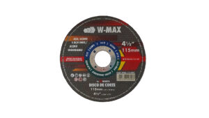 Disco de corte para acero W-MAX RUSH