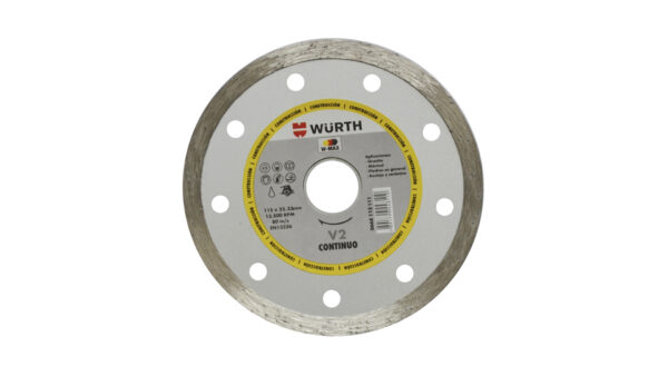 Disco de diamante W-MAX continuo